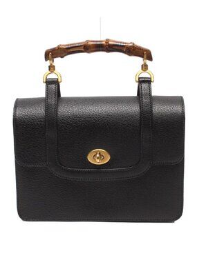 Gucci Handbag Bamboo Black